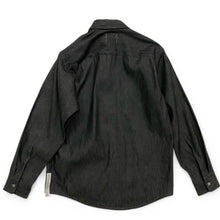 画像をギャラリービューアに読み込む, Am I… / Twisted World 7.5oz Black Denim 1pocket L/S Shirt