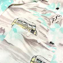 画像をギャラリービューアに読み込む, 80s EURO C&A “NEW FAST” S/S RAYON SHIRT
