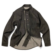 画像をギャラリービューアに読み込む, Am I… / Twisted World 7.5oz Black Denim 1pocket L/S Shirt