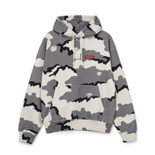 画像をギャラリービューアに読み込む, BoTT / HENLEY-NECK CAMO HOODIE