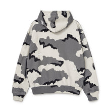 画像をギャラリービューアに読み込む, BoTT / HENLEY-NECK CAMO HOODIE