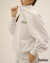 画像をギャラリービューアに読み込む, Setinn / STN RESORT HALF ZIP SWEAT