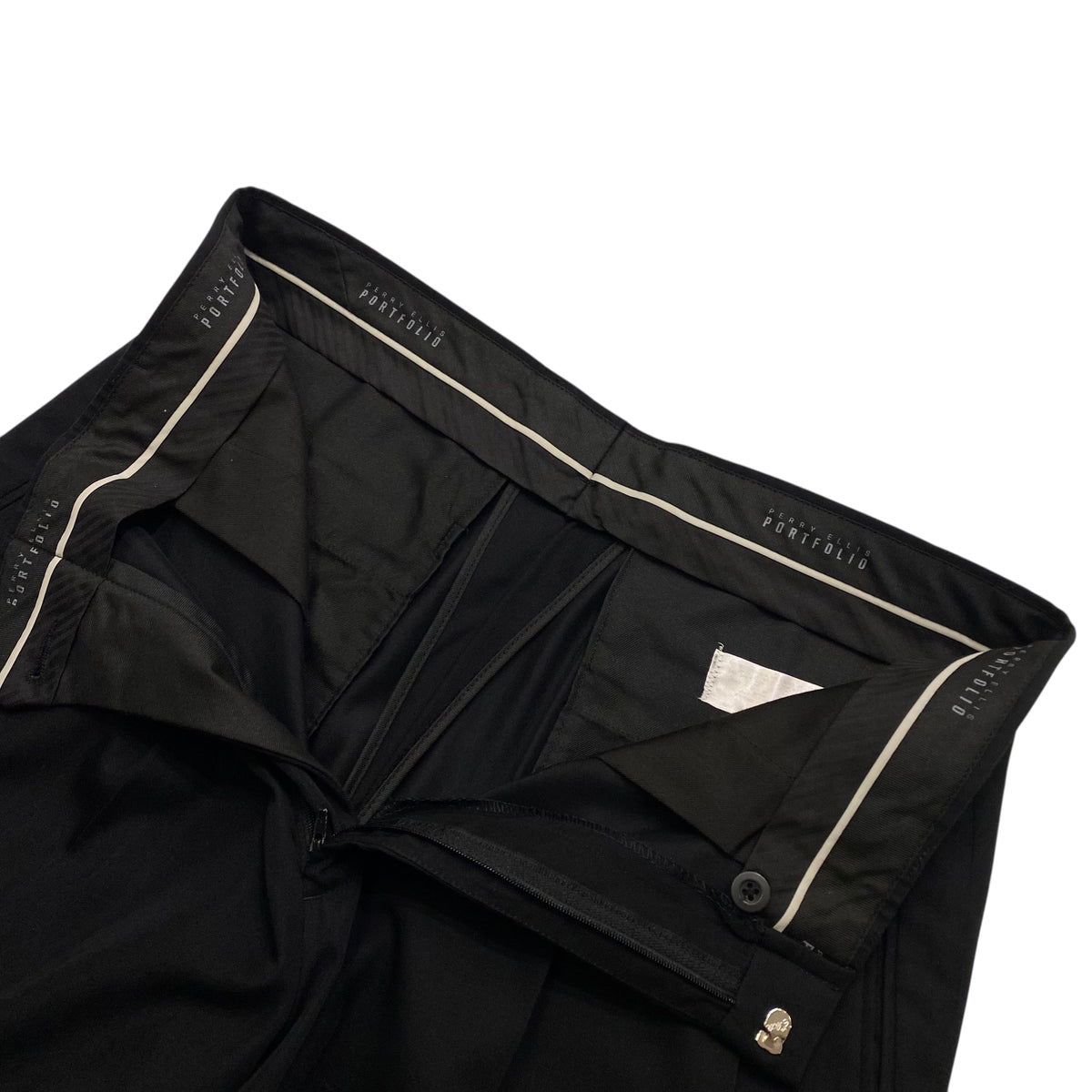 PERRY ELLIS “PORTFOLIO” TWO TUCK TROUSERS 33×32 – TOXGO