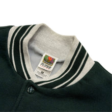 画像をギャラリービューアに読み込む, 90s FRUIT OF THE LOOM BLANK SWEATSHIRT VARSITY JACKET