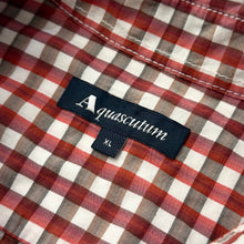 画像をギャラリービューアに読み込む, AQUASCUTUM S/S PLAID SHIRT