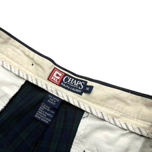 画像をギャラリービューアに読み込む, CHAPS TWO TUCK PLAID SHORTS