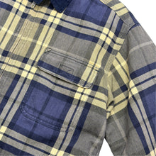 画像をギャラリービューアに読み込む, PLAID FLANNEL QUILTED JACKET