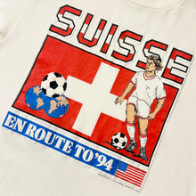 画像をギャラリービューアに読み込む, 90s SUISSE WORLD CUP EN ROUTE TO 94 S/S TEE