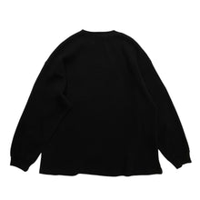 画像をギャラリービューアに読み込む, WONDERLAND / WAFFLE L/S : BLACK