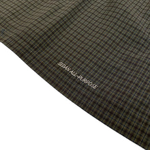 画像をギャラリービューアに読み込む, SEDAN ALL-PURPOSE / DOBBY PLAID OPEN COLLAR S/S SHIRT