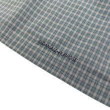 画像をギャラリービューアに読み込む, SEDAN ALL-PURPOSE / DOBBY PLAID OPEN COLLAR S/S SHIRT