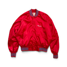 画像をギャラリービューアに読み込む, 80s NABISCO “RITZ” SATIN VARSITY JACKET