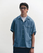 画像をギャラリービューアに読み込む, SEDAN ALL-PURPOSE / DOBBY PLAID OPEN COLLAR S/S SHIRT
