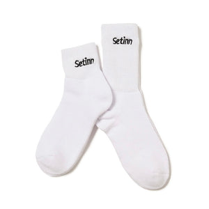 SETINN / CLUB SOCKS 2P : WHITE