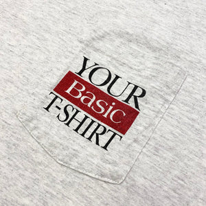 90s “BASIC” S/S POCKET TEE