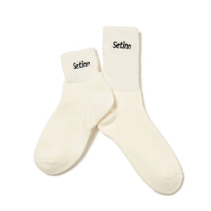 SETINN / CLUB SOCKS 2P : NATURAL
