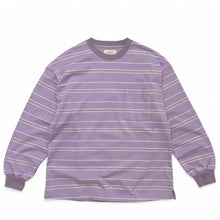 画像をギャラリービューアに読み込む, WONDERLAND / STRIPED L/S T-SHIRTS
