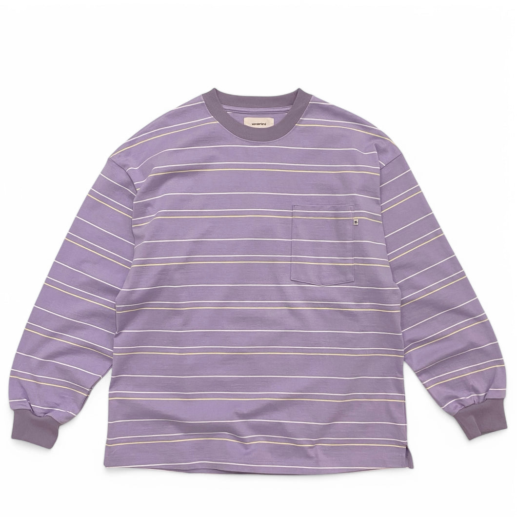 WONDERLAND / STRIPED L/S T-SHIRTS