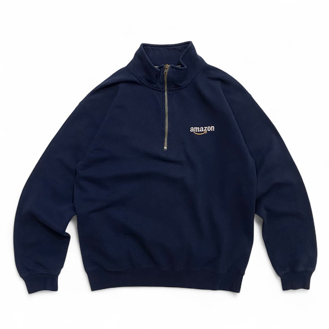 AMAZON UNIFORM HALF ZIP SWEATSHIRT