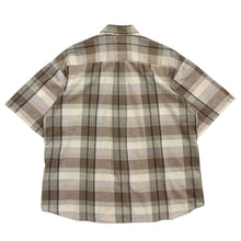 画像をギャラリービューアに読み込む, PIERRE CARDIN S/S PLAID SHIRT
