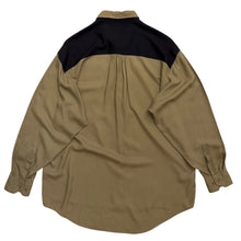 画像をギャラリービューアに読み込む, 80-90s Z CAVARICCI L/S TWO-TONE SHIRT
