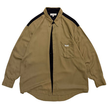 画像をギャラリービューアに読み込む, 80-90s Z CAVARICCI L/S TWO-TONE SHIRT
