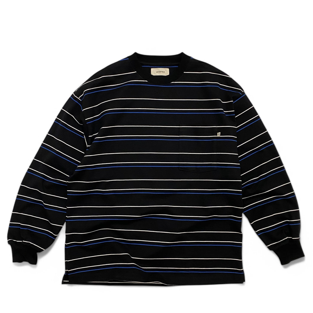 WONDERLAND / STRIPED L/S T-SHIRTS