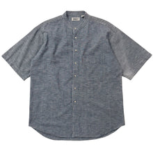 画像をギャラリービューアに読み込む, 90s PLAID BAND COLLER S/S SHIRT

