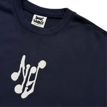 画像をギャラリービューアに読み込む, BOOK WORKS / NY CREW NECK SWEAT SHIRT
