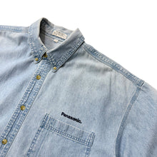 画像をギャラリービューアに読み込む, 90s PANASONIC L/S BD DENIM SHIRT
