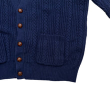 画像をギャラリービューアに読み込む, TOWNCRAFT CABLE KNIT CARDIGAN
