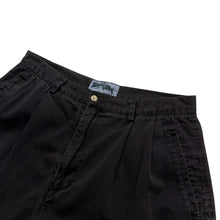 画像をギャラリービューアに読み込む, TABASCO CLOTHING 2 TUCK SHORTS / BLACK
