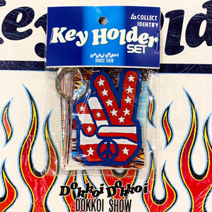 DOKKOI BEAT CLUB / PEACE KEYHOLDER SET