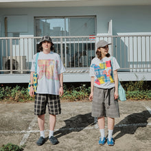 画像をギャラリービューアに読み込む, SEDAN ALL-PURPOSE / COTTON LINEN PLAID SHORTS
