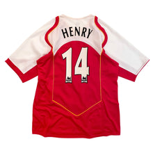 画像をギャラリービューアに読み込む, 2004 NIKE ARSENAL “THIERRY HENRY” S/S GAME SHIRT
