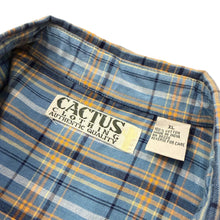 画像をギャラリービューアに読み込む, N.O.S CACTUS CLOTHING PLAID S/S SHIRT
