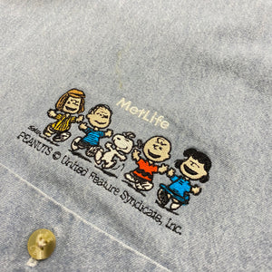 METLIFE PEANUTS L/S BD DENIM SHIRT
