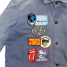 画像をギャラリービューアに読み込む, DOKKOI BEAT CLUB / MULTIPLE PATCH FURUGI FRENCH WORK JACKET
