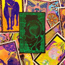 画像をギャラリービューアに読み込む, TETSUNORI TAWARAYA / SCHIZOID TAROT DECK
