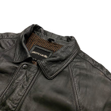 画像をギャラリービューアに読み込む, 80s PIERRE CALDIN LAMB LEATHER JKT
