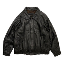 画像をギャラリービューアに読み込む, 80s PIERRE CALDIN LAMB LEATHER JKT
