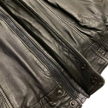 画像をギャラリービューアに読み込む, 80s PIERRE CALDIN LAMB LEATHER JKT
