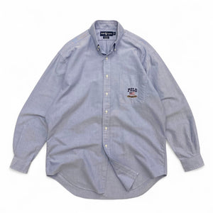 RALPH LAUREN “BLAIRE” L/S OXFORD BD SHIRT