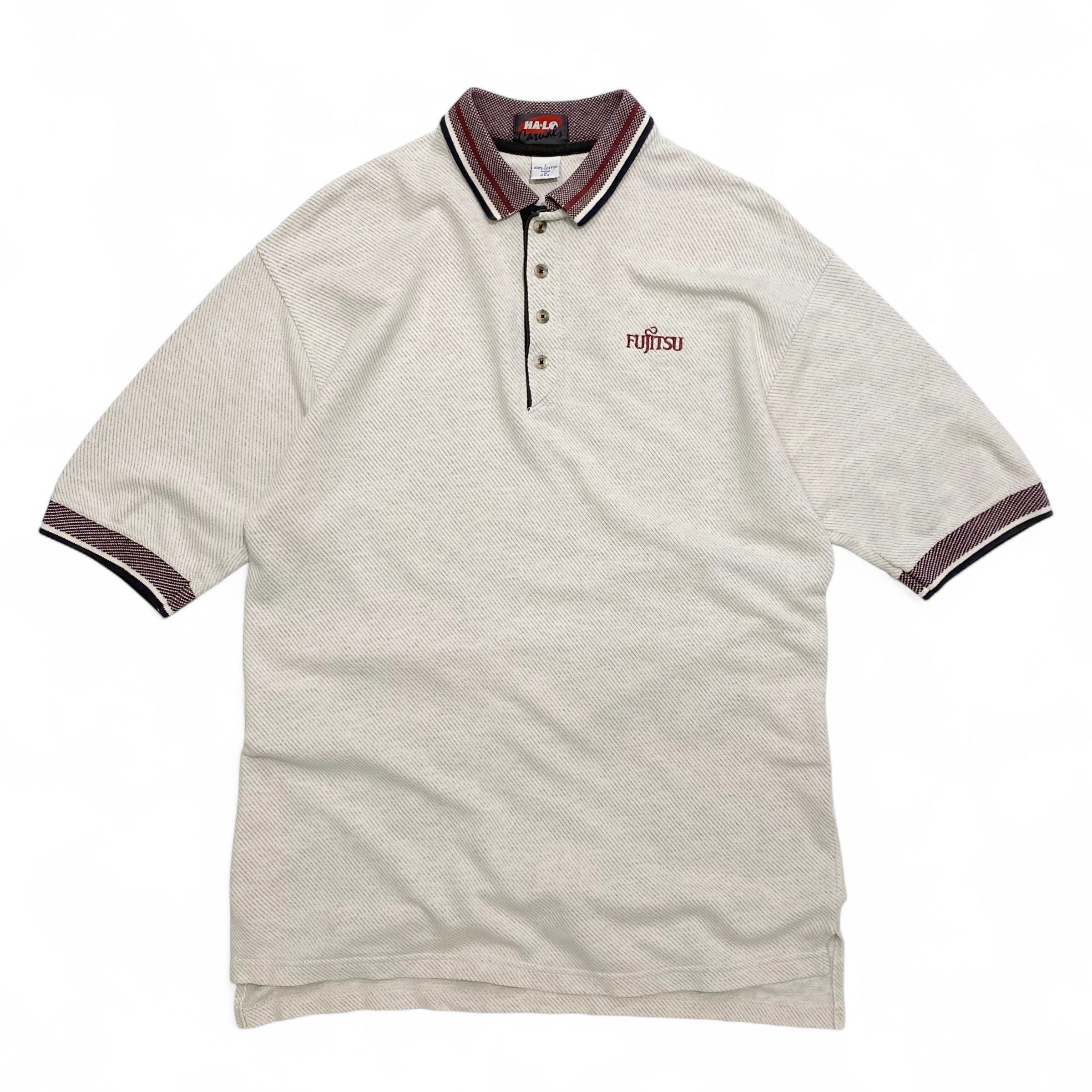 【着画あり】90s j.crew polo shirt ポロシャツ　3点セット 90s Reebok S/S Stripe Polo Shirt 赤緑紺 L リーボック