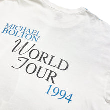 画像をギャラリービューアに読み込む, 94’ MICHAEL BOLTON WORLD TOUR S/S TEE
