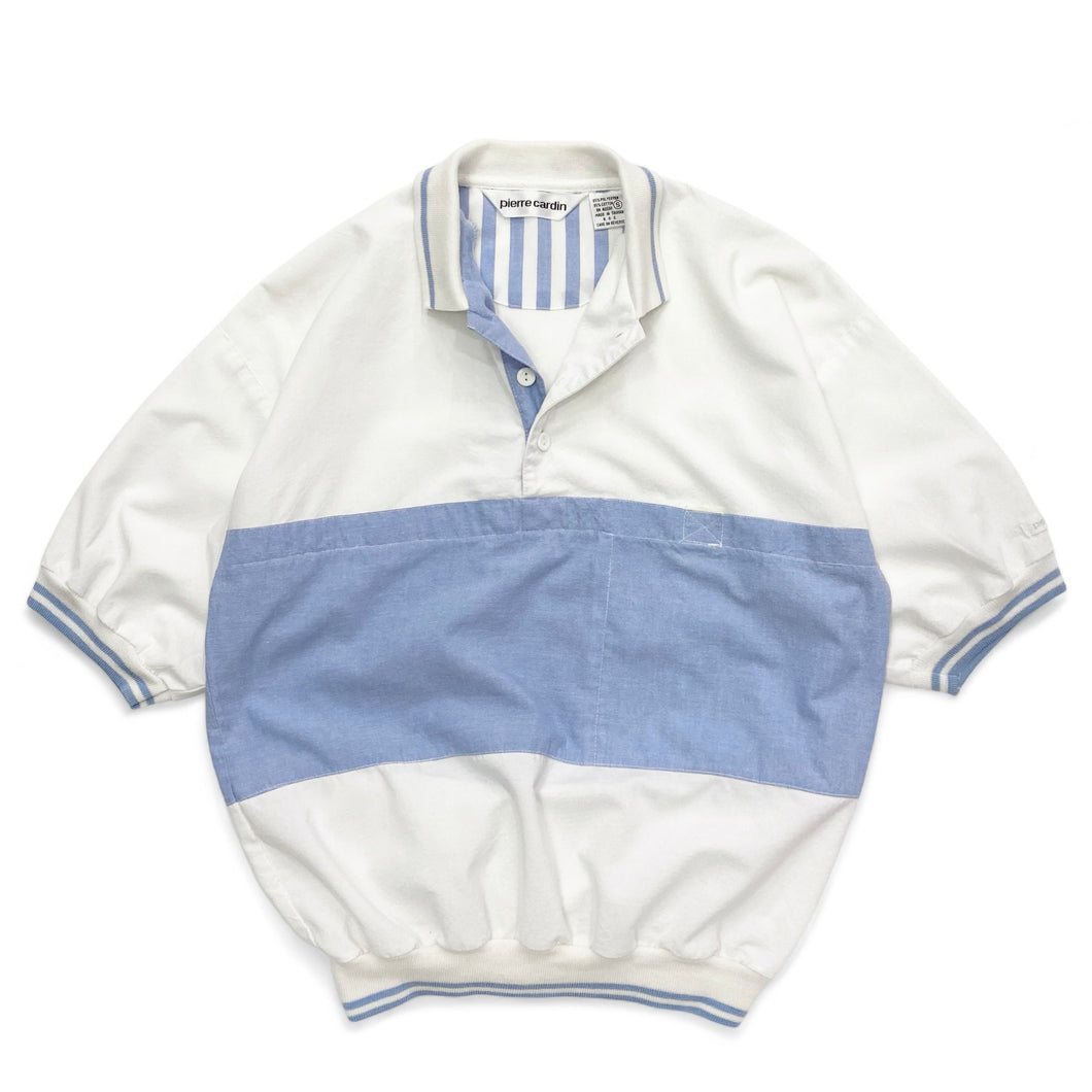 80s PIERRE CARDIN S/S PULLOVER SHIRT