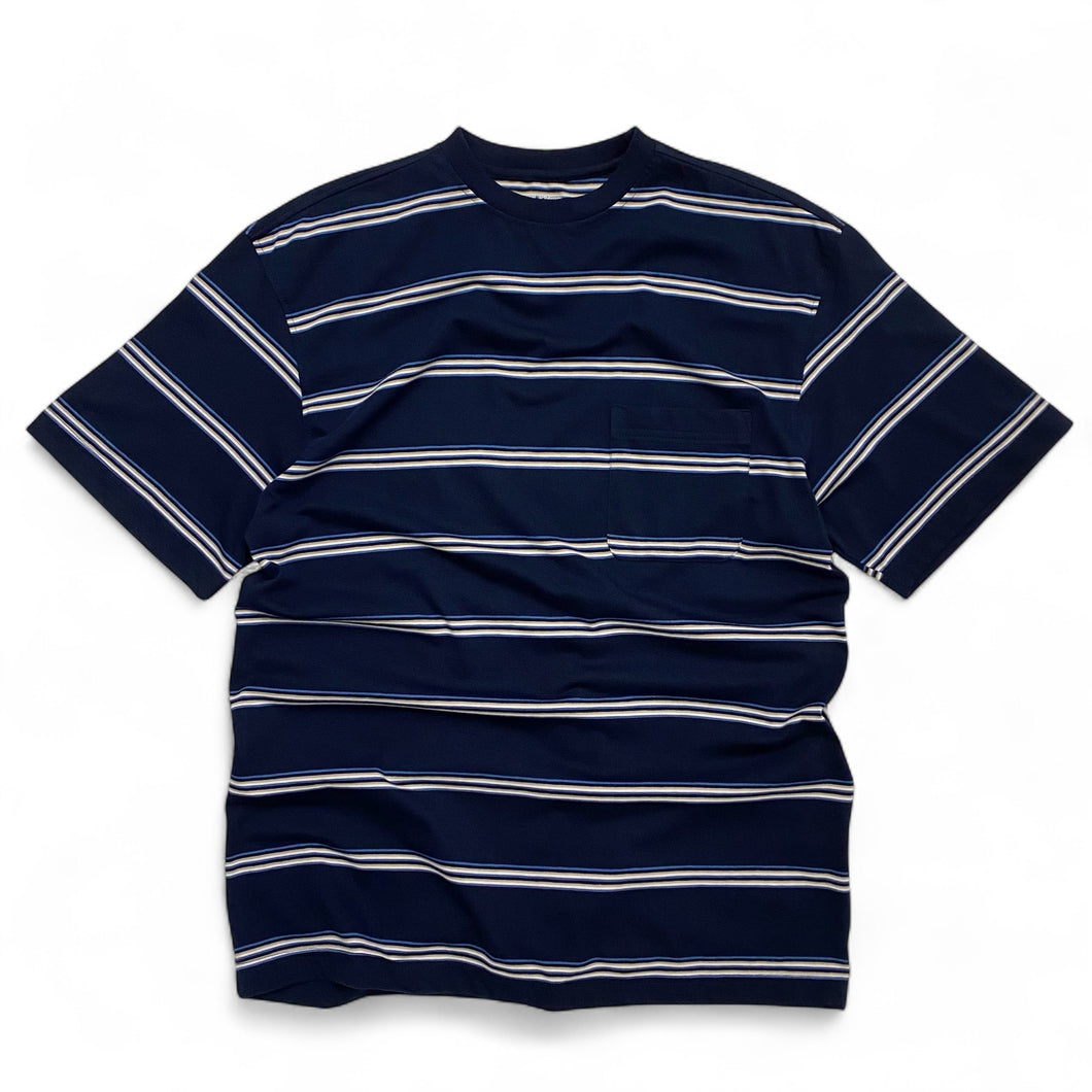 PURITAN S/S STRIPED POCKET TEE