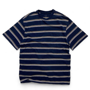 PURITAN S/S STRIPED POCKET TEE