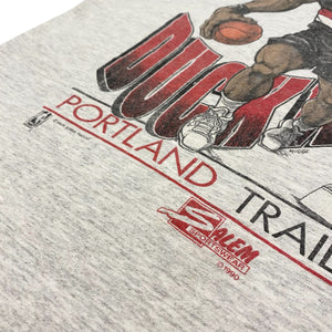 90s SALEM PORTLAND TRAILBLAZERS “KEVIN DUCKWORTH” S/S TEE