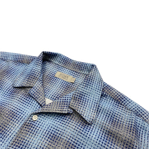 SEDAN ALL-PURPOSE / PRINTED PLAID FLANNEL OPEN COLLAR SHIRT